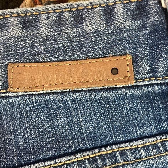 Calvin Klein Denim Skirt size 8 - Picture 2 of 13